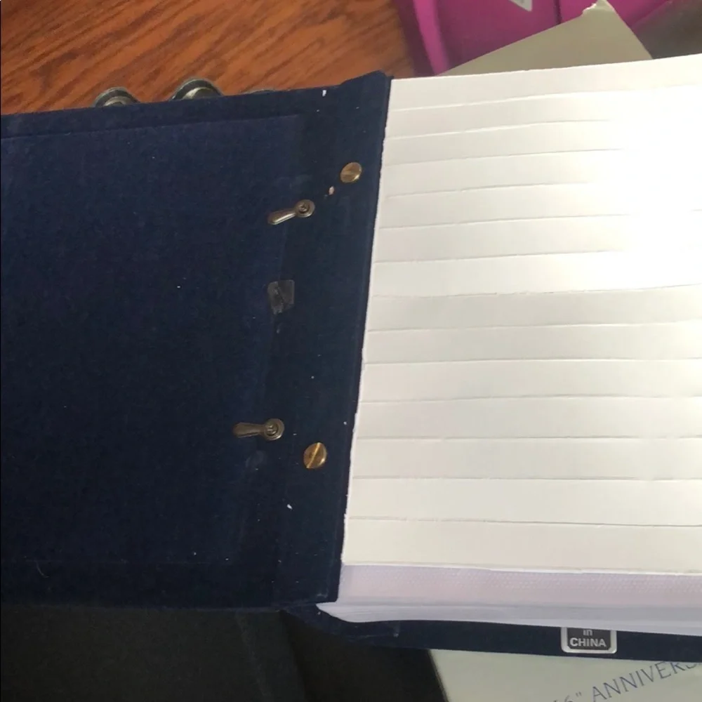 NIB 4x6 silver anniversary album